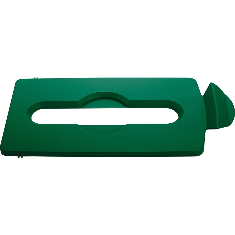 Image of Rubbermaid Commercial Products Lid Insert, Open, f/Slim Jim Recycling Stations - Paper, GN