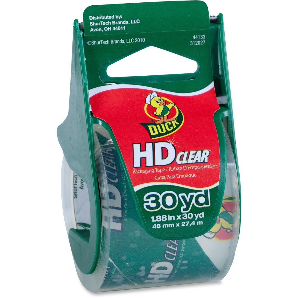 Image of Duck Brand Packing Tape,w/Dispenser,Heavy Duty,48mmx27.4m,Clear