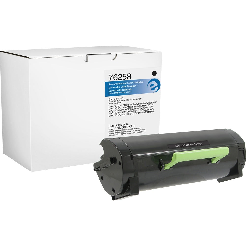 Image of Elite Image Toner Cartridge, r/ Lexmark 60F1H00, 10,000 Pg Yld, Black