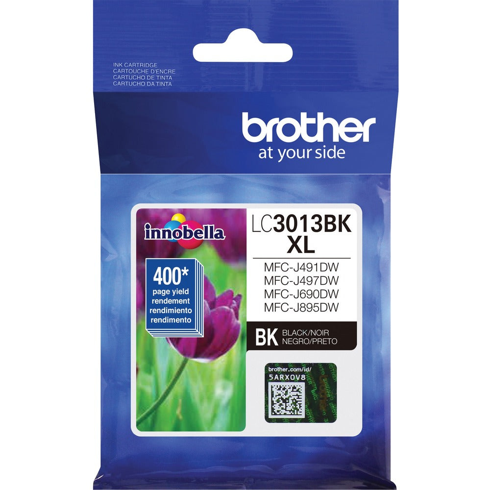 Image of Brother Ink Cartridge, MFC-J491, 400 Page Yield, BK