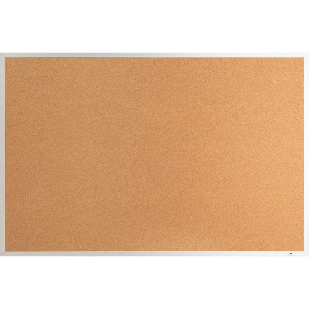 Image of Lorell Cork Board, 1/2" Thick, 6'x4', Aluminum Frame