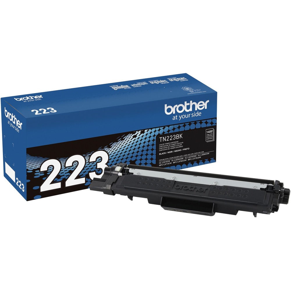 Image of Brother Toner Cartridge, 1400 Page Yield, BK