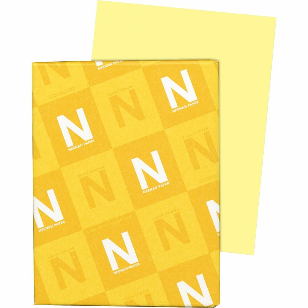 Image of Wausau Papers Vellum Bristol Paper,67 lb,8-1/2"x11",92 Bright,250/PK,YW
