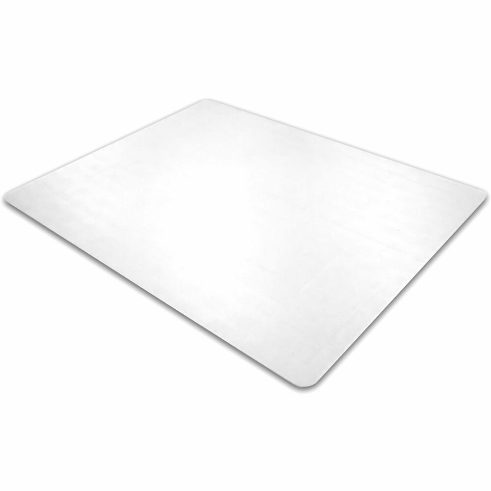 Image of FloorTex Chairmat, Rectangular, Hard Floor, 48"Wx60"Lx1/10"H, Clear