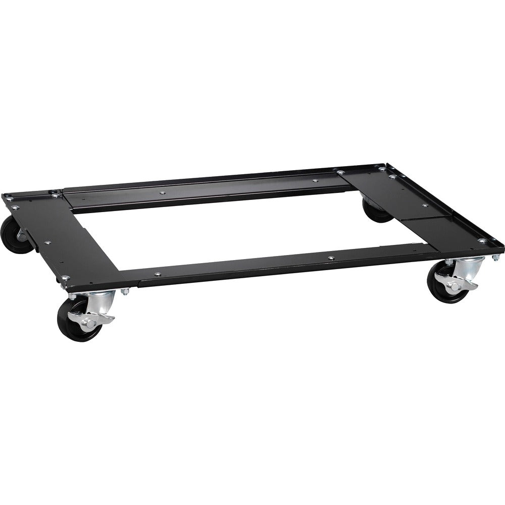 Image of Lorell Dolly f/Commercial Vertical Files, Adj, 30"x18"x4", Black