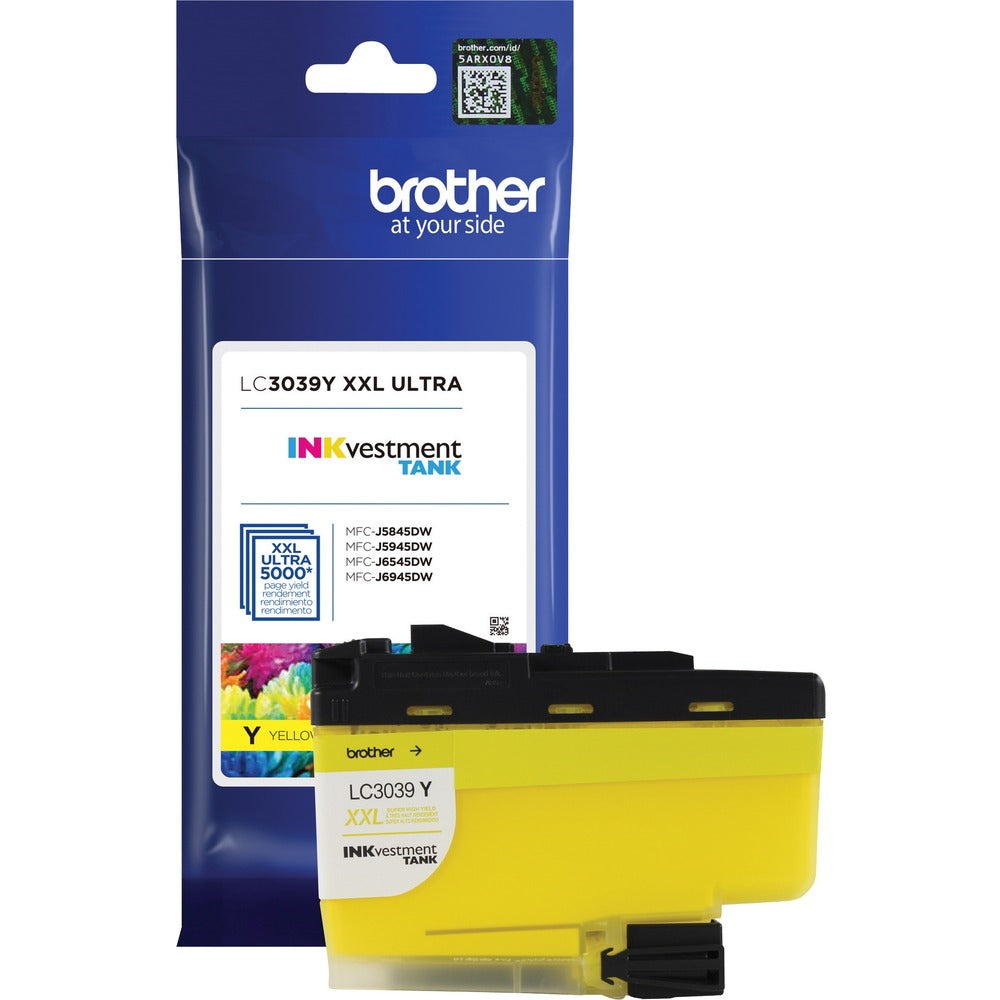 Image of Brother INKvestment Cartridge, MFC-J5845DW, 5000 Page Yield, YW