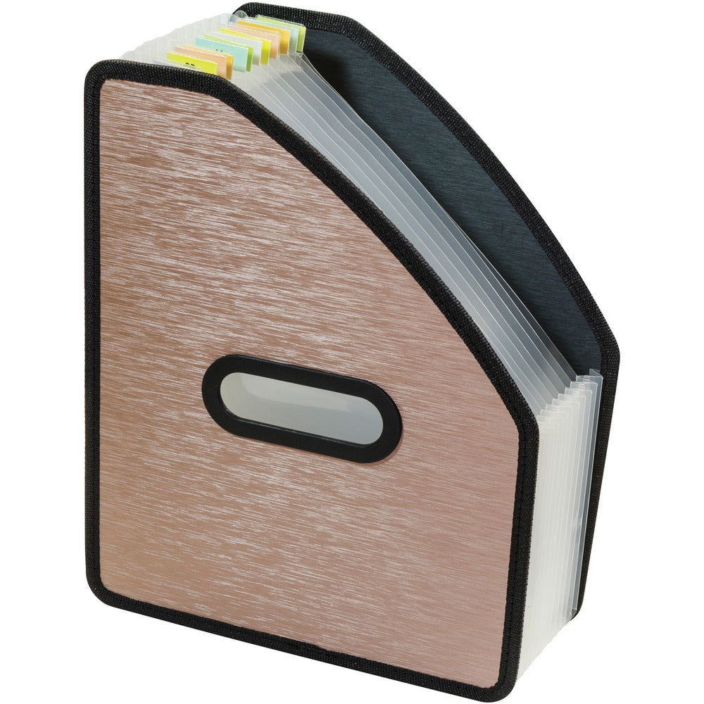 Image of C-Line Expanding File, 13-Pocket, 10-1/4"Wx12-3/4"Lx3/4"H, Bronze