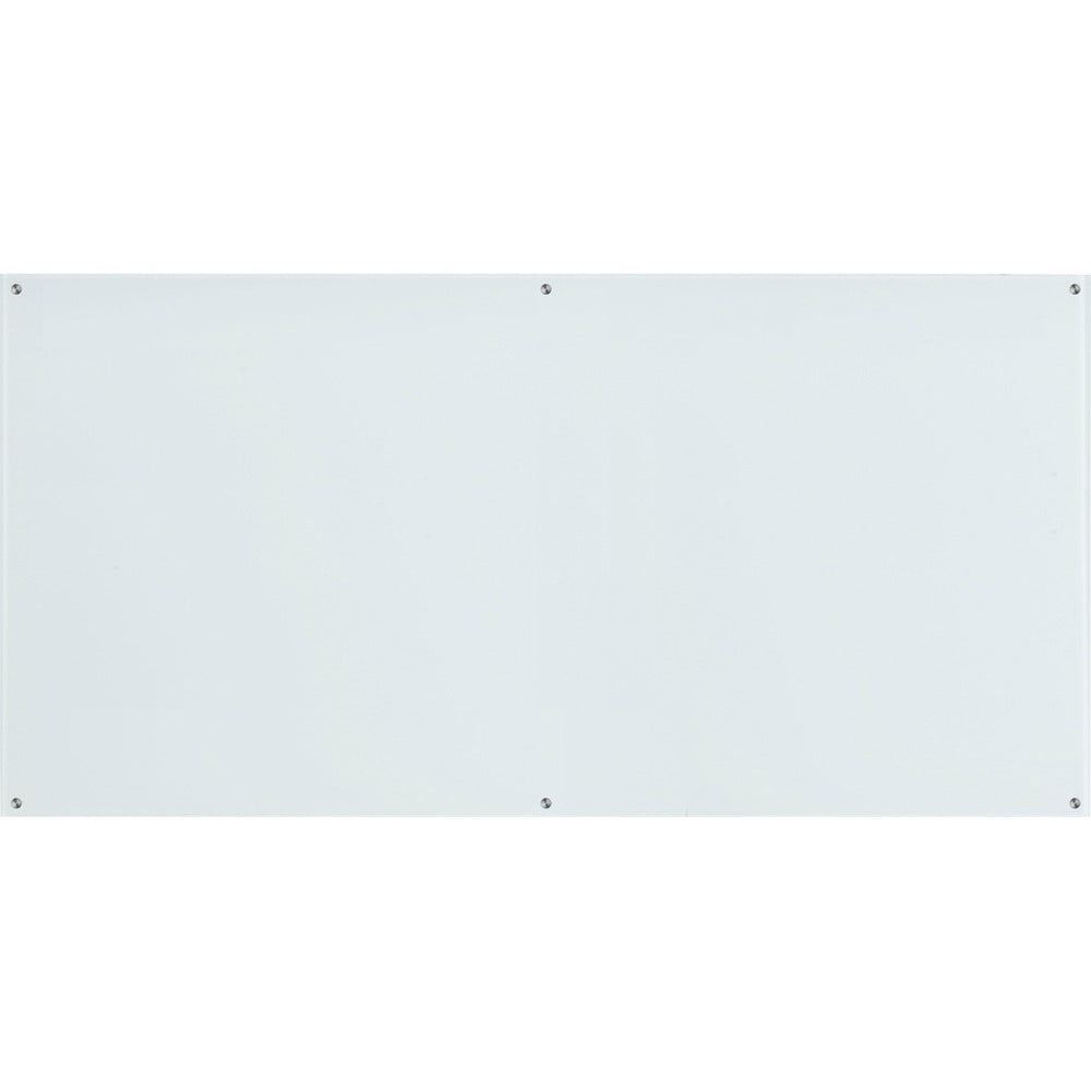 Image of Lorell Dry-Erase Board, Glass, 96"Wx1/10"Lx48"H, White