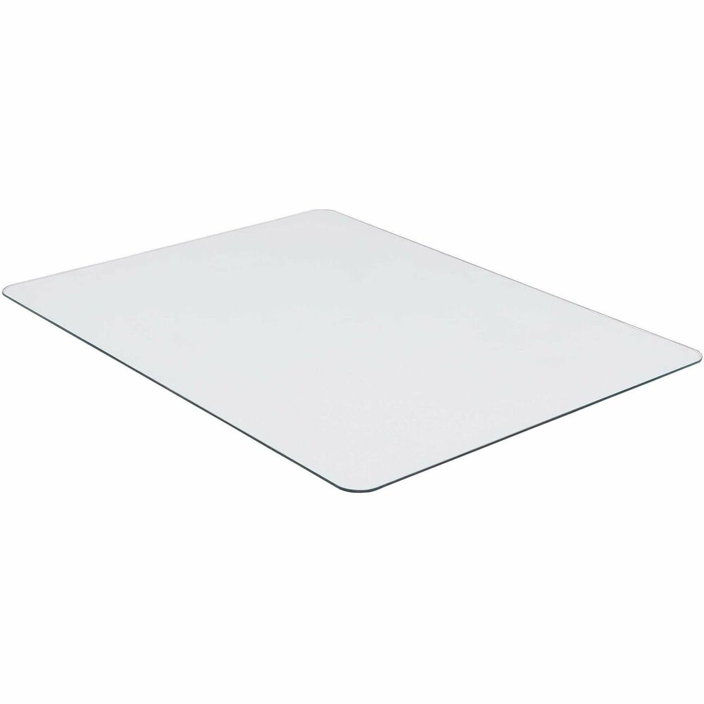 Image of Lorell Chairmat, Tempered Glass, 46"Wx36"Lx1/4"H, Clear