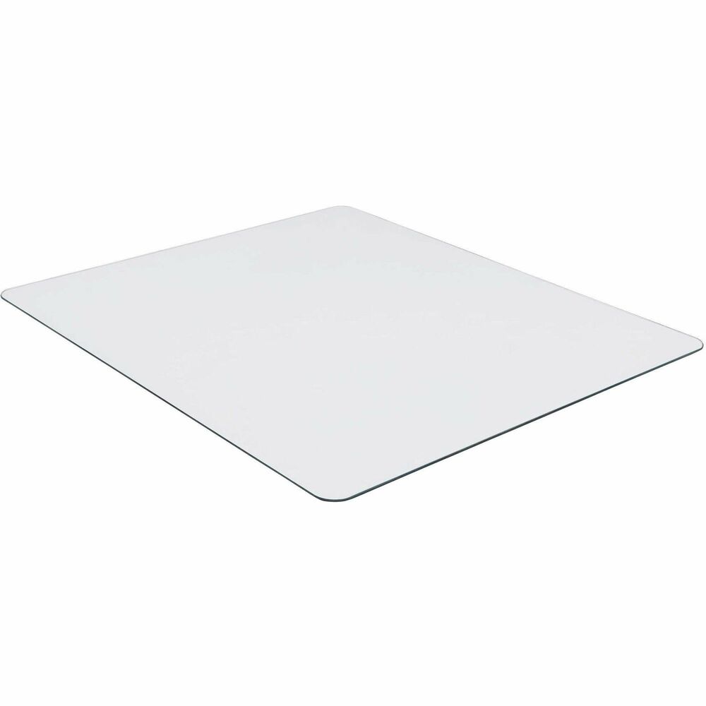 Image of Lorell Chairmat, Tempered Glass, 44"Wx50"Lx1/4"H, Clear