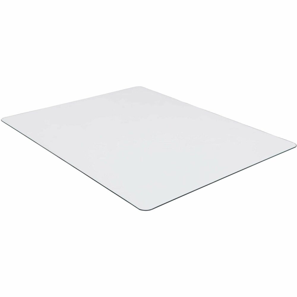 Image of Lorell Chairmat, Tempered Glass, 48"Wx60"Lx1/4"H, Clear