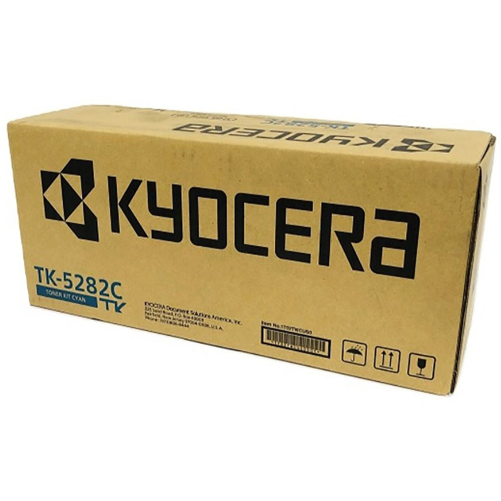 Image of Kyocera Toner Cartridge, 6235/6635, 11,000 Yield, Cyan