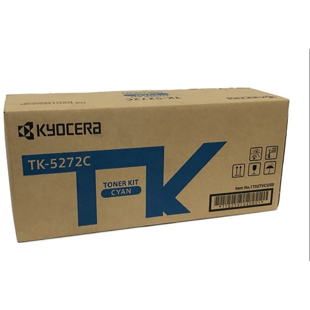 Image of Kyocera Toner Cartridge, 6230/6630, 6000 Yield, Cyan