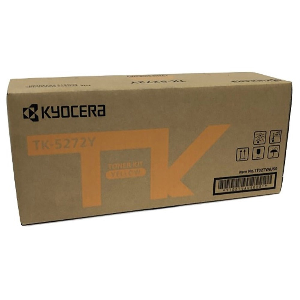 Image of Kyocera Toner Cartridge, 6230/6630, 6000 Yield, Yellow