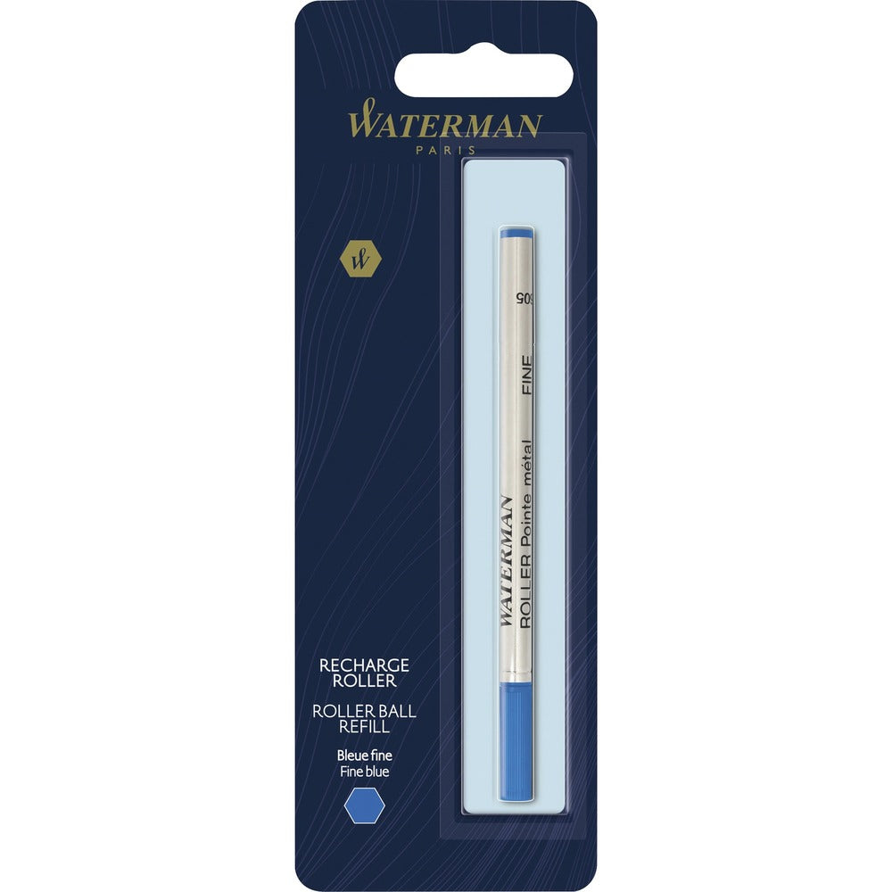 Image of Waterman Pen Refill, f/Rollerball Pens, Fine Point, 0.5mm, Blue