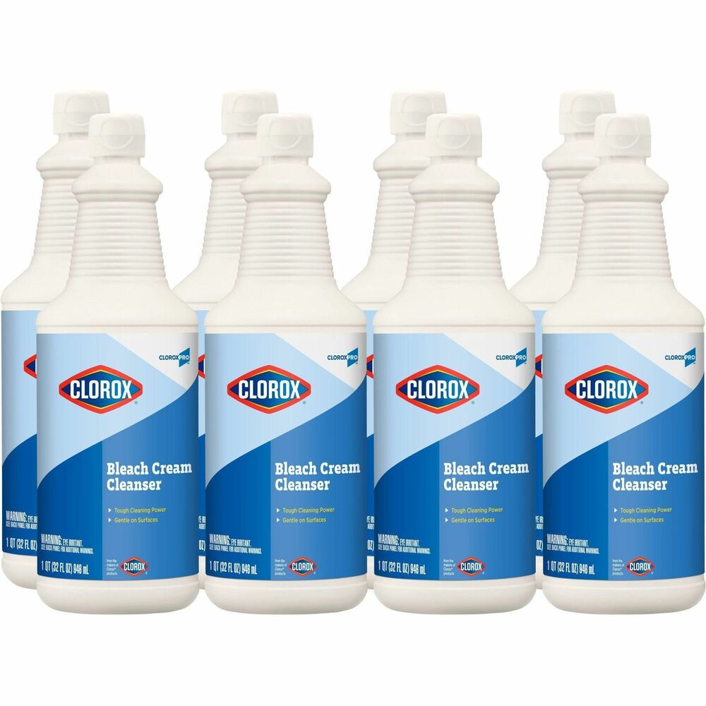 Image of Clorox Company Cream Cleanser, Bleach, 32 oz, 512/PL, CL