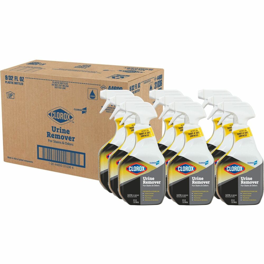 Image of Clorox Company Urine Remover, Trigger Spray, 32 oz, 216/BD, White