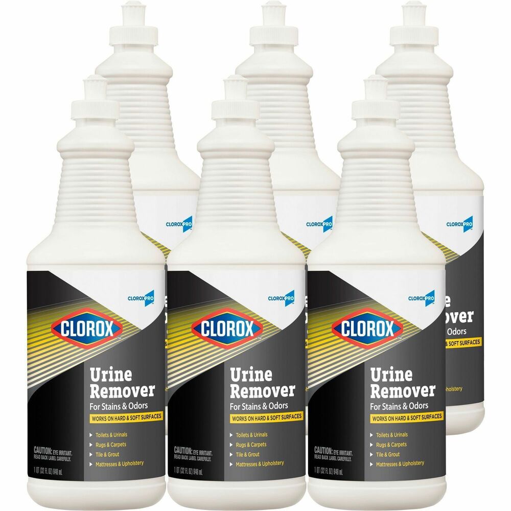 Image of Clorox Company Urine Remover, f/Stains/Odors, 32 oz, 6/CT, White