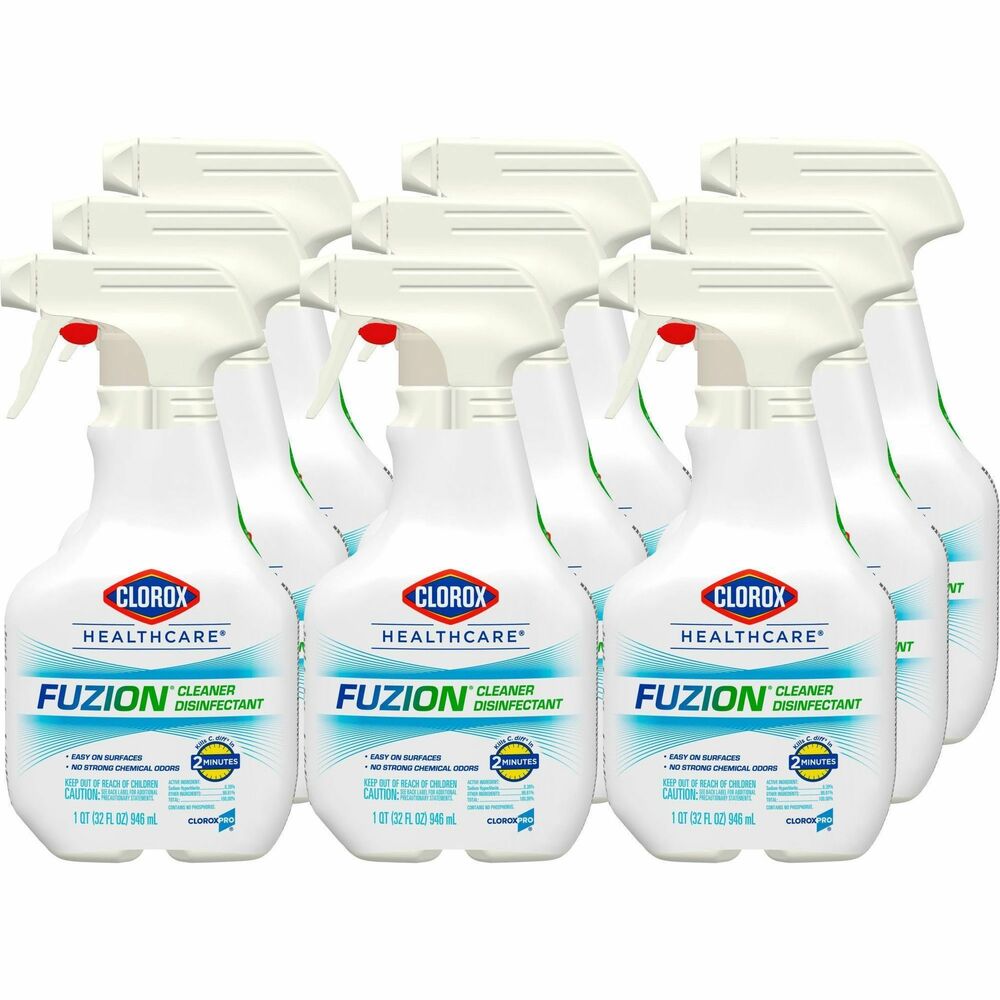 Image of Clorox Company Disinfectant Cleaner, Fuzion, Low Odor, 32 oz, 432/PL