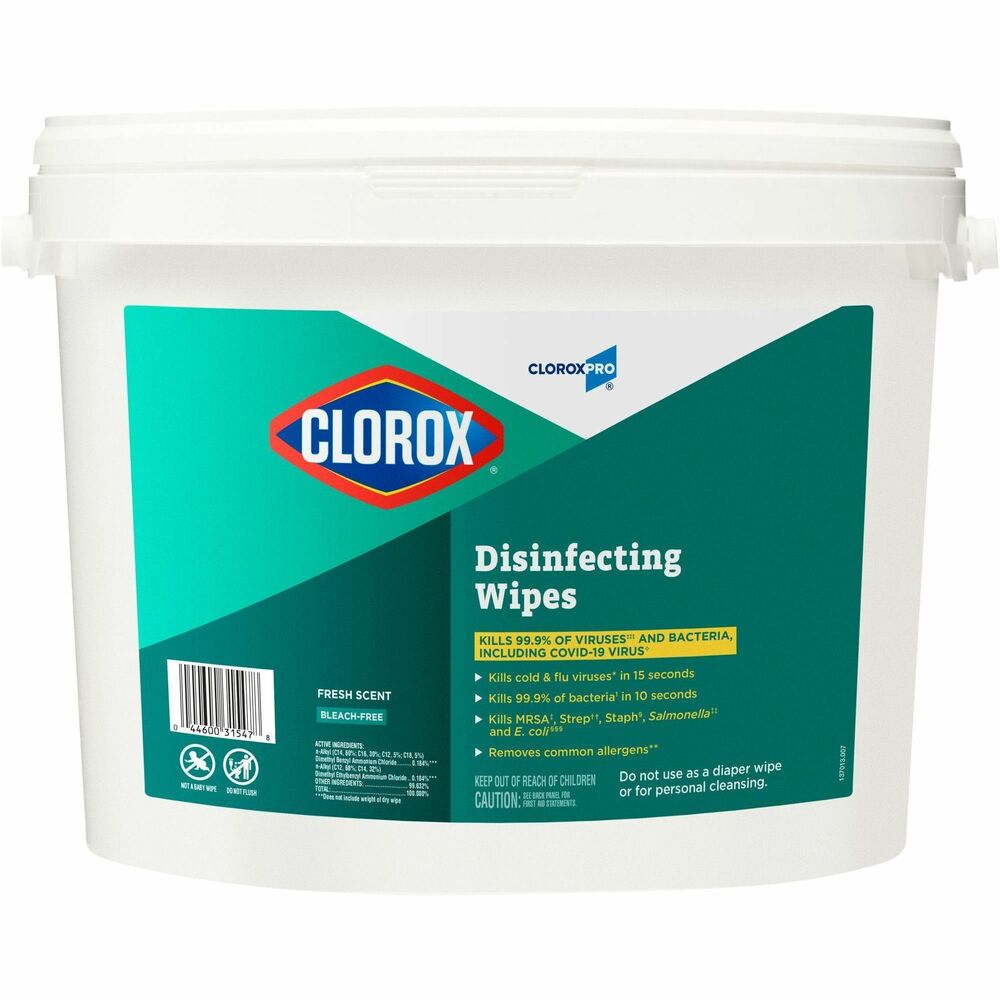 Image of Clorox Company Disinfecting Wipes, 700Shts, Fresh Scent, 24/BD, WE