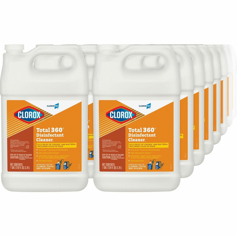 Image of Clorox Company Disinfectant/Cleaner, f/Electrostatic Sprayer, 72/BD, 128 oz