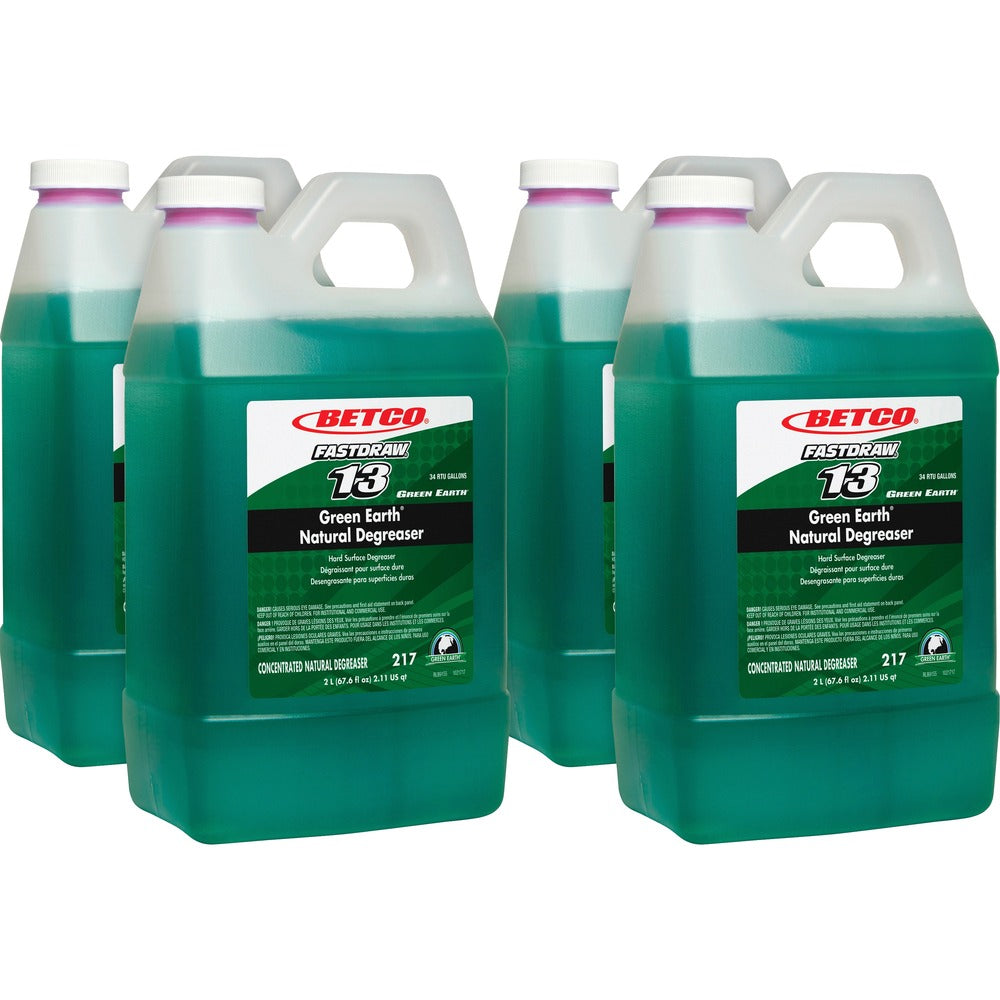 Image of Betco Corporation Degreaser, Bio-based, Conc, FastDraw, 2 Liter, 4/CT, DGN