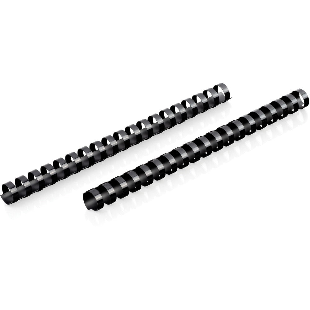 Image of Mead Binding Spines, 19-Hole, 125-Sheet Capacity, 5/8", 125/BX,BK