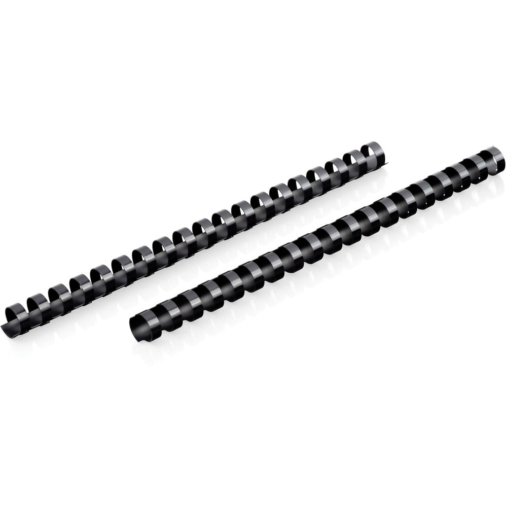 Image of Mead Binding Spines, 19-Hole, 150-Sheet Capacity, 3/4", 125/BX,BK