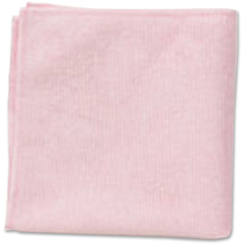 Image of Rubbermaid Commercial Products Cleaning Cloth, Microfiber, Bulk, 16'x16", 24/BG, 12BG/CT,RD
