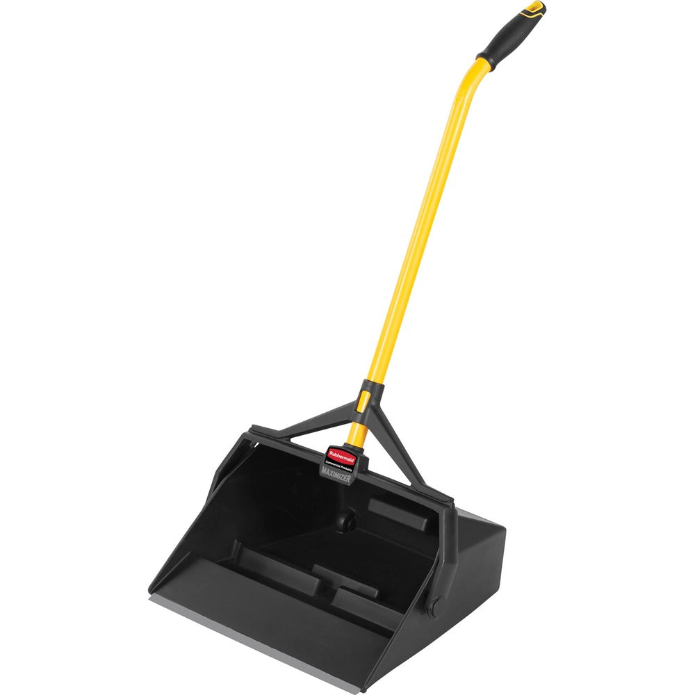 Image of Rubbermaid Commercial Products Debris Pan, Wet/Dry, 32 oz Cap, 16-7/8"x12"x29", 6/CT, Black