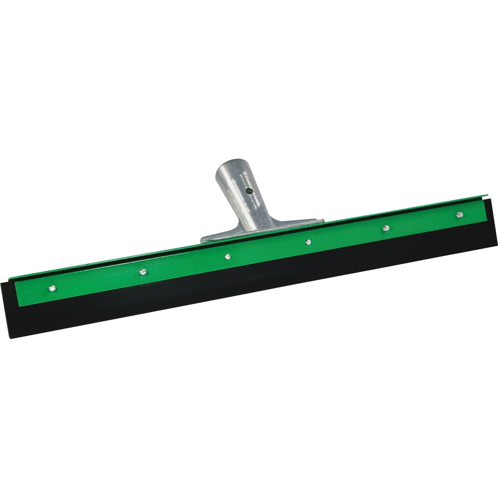 Image of Unger Floor Squeegee, f/AL14T Handle, Steel, 30", 6/CT, Green