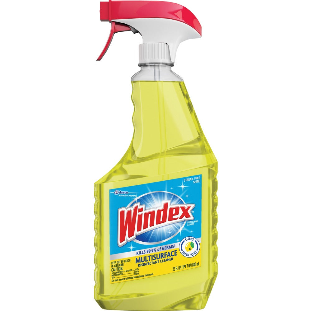 Image of S.C. JOHNSON & SON, INC Cleaner, Multisurface, Disinfectant, Spray, 23 fl. oz, YW