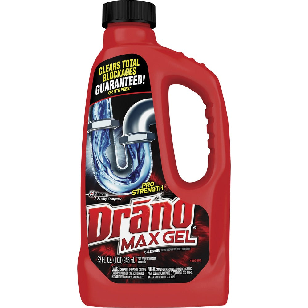 Image of S.C. JOHNSON & SON, INC Clog Remover, Max Gel, 32 fl. oz