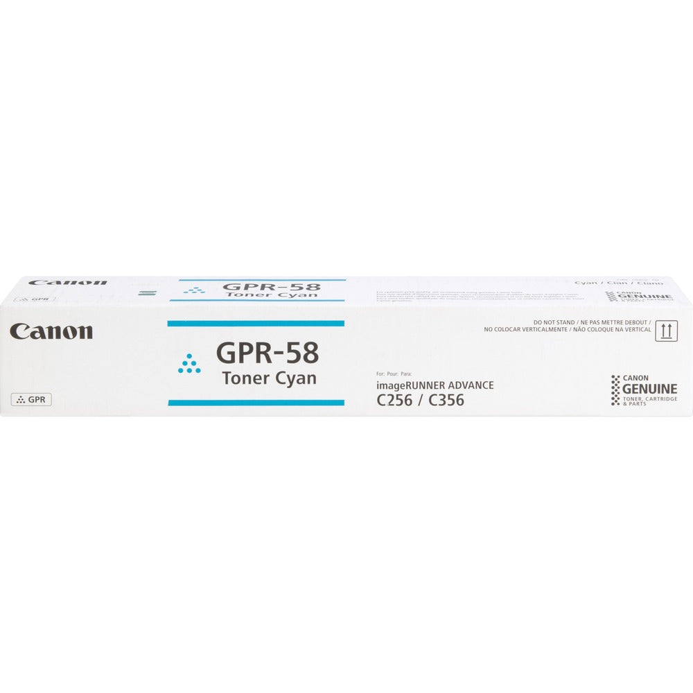 Image of Canon Toner Cartridge, Bottle, GPR-58, 18000 Yield, CYN