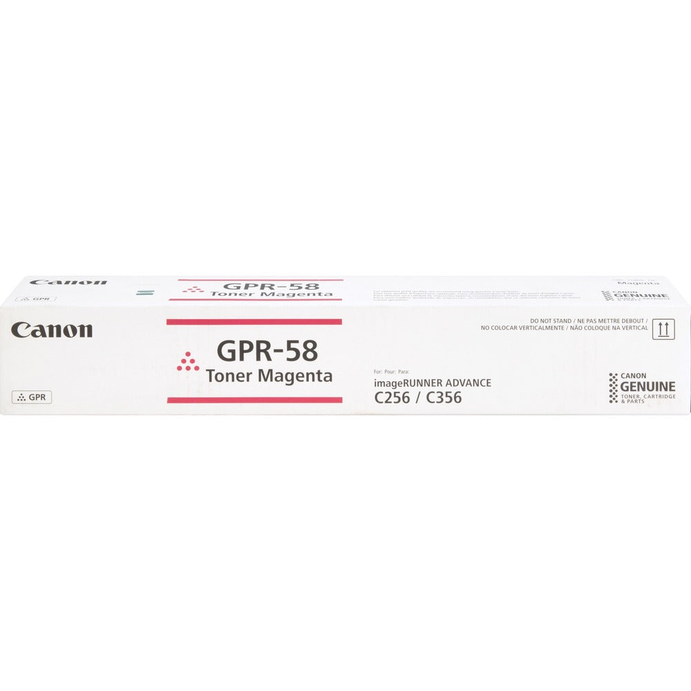 Image of Canon Toner Cartridge, Bottle, GPR-58, 18000 Yield, MA