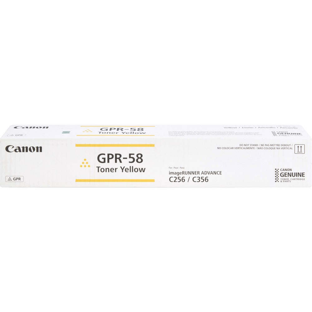 Image of Canon Toner Cartridge, Bottle, GPR-58, 18000 Yield, YW