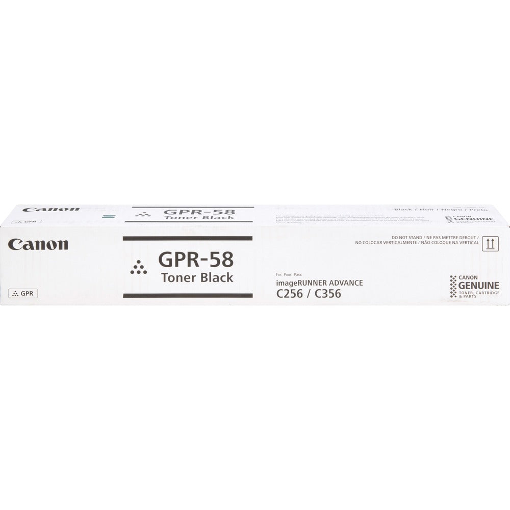 Image of Canon Toner Cartridge, Bottle, GPR-58, 23000 Yield, BK