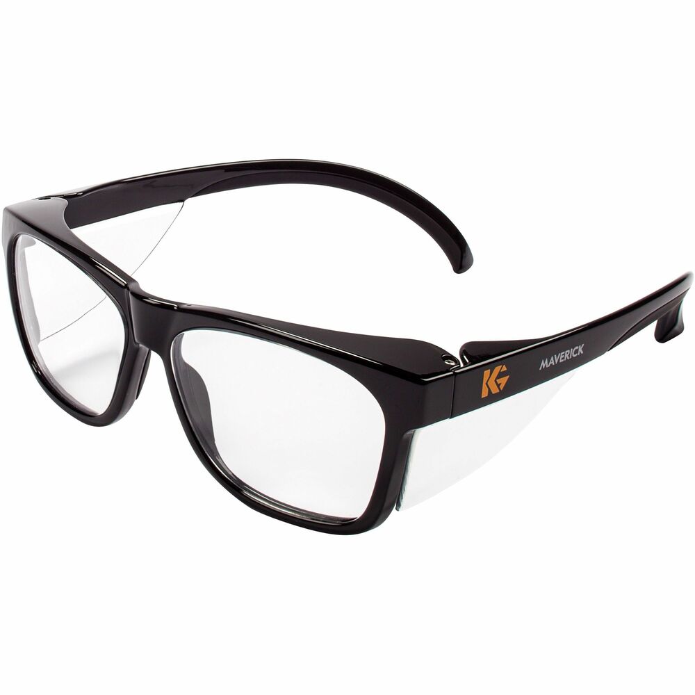 Image of Kimberly-Clark Professional Safety Glasses, Anti-Fog Lens, Universal Size, Clear/Black