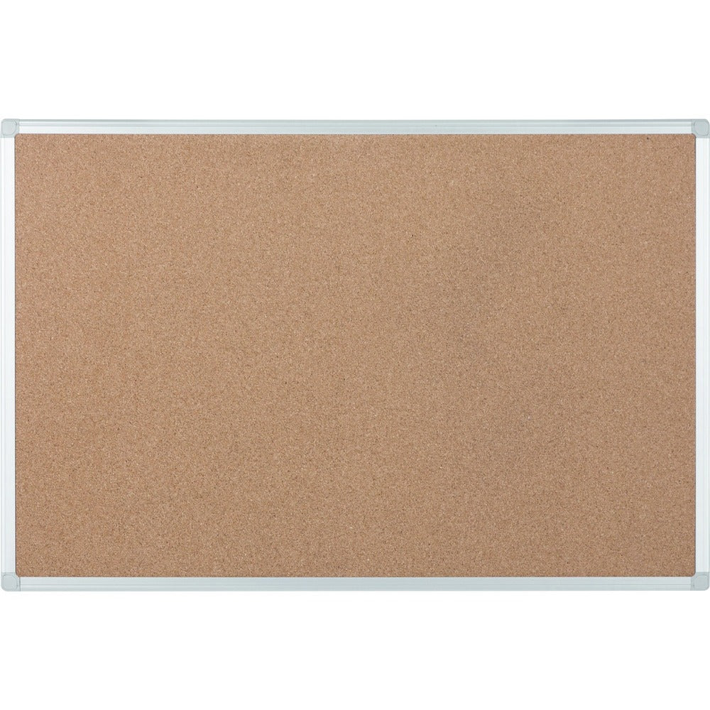 Image of Bi-silque Bulletin Board, Cork, 18"Wx24"Lx1/2"H, Multi