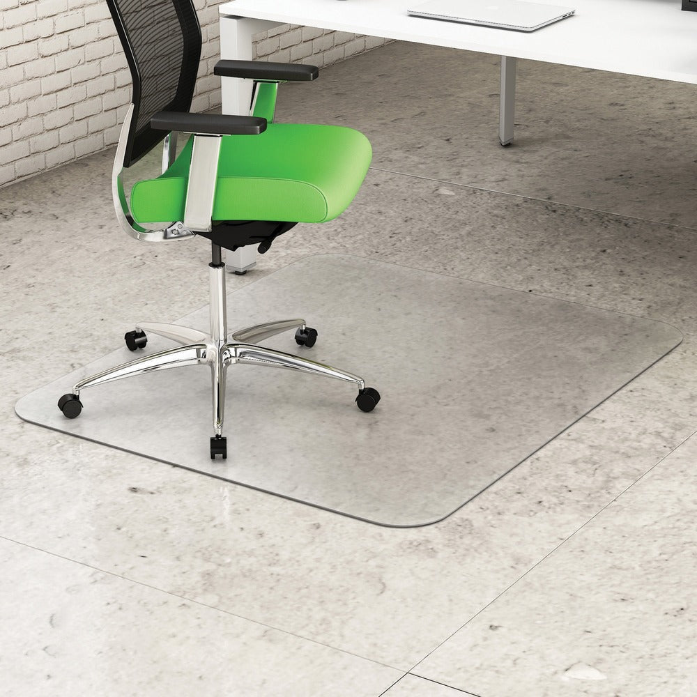 Image of Deflecto Chairmat, No Lip, Hard Floor, 46"Wx60"Lx1/10"H, Clear