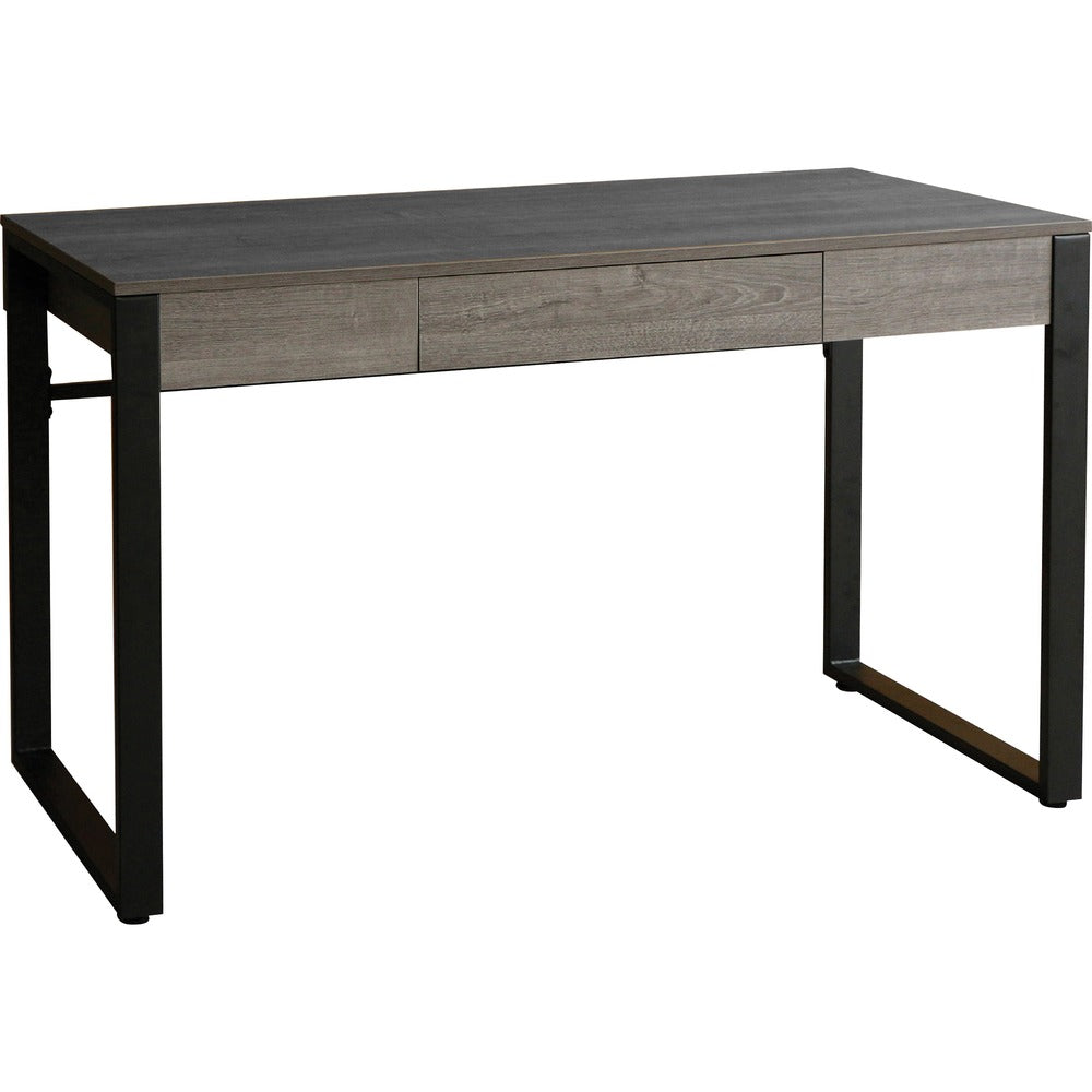 Image of Lorell Desk, Center Drawer, Steel Legs, 47"x23-1/2"x30", CCL