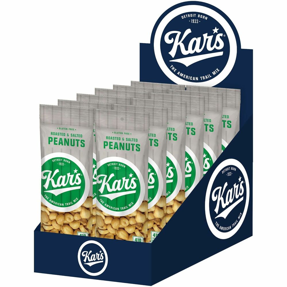 Image of Kars Nuts Peanuts, Salted, Roasted, 2.5 oz, 12/BX