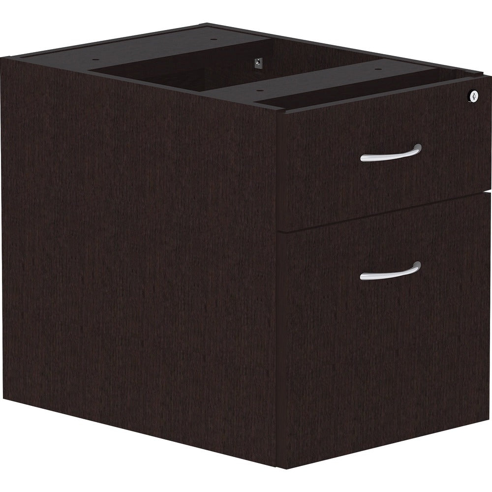 Image of Lorell Pedestal, Hanging, Laminate, B/F, 16"x22"x21", Espresso