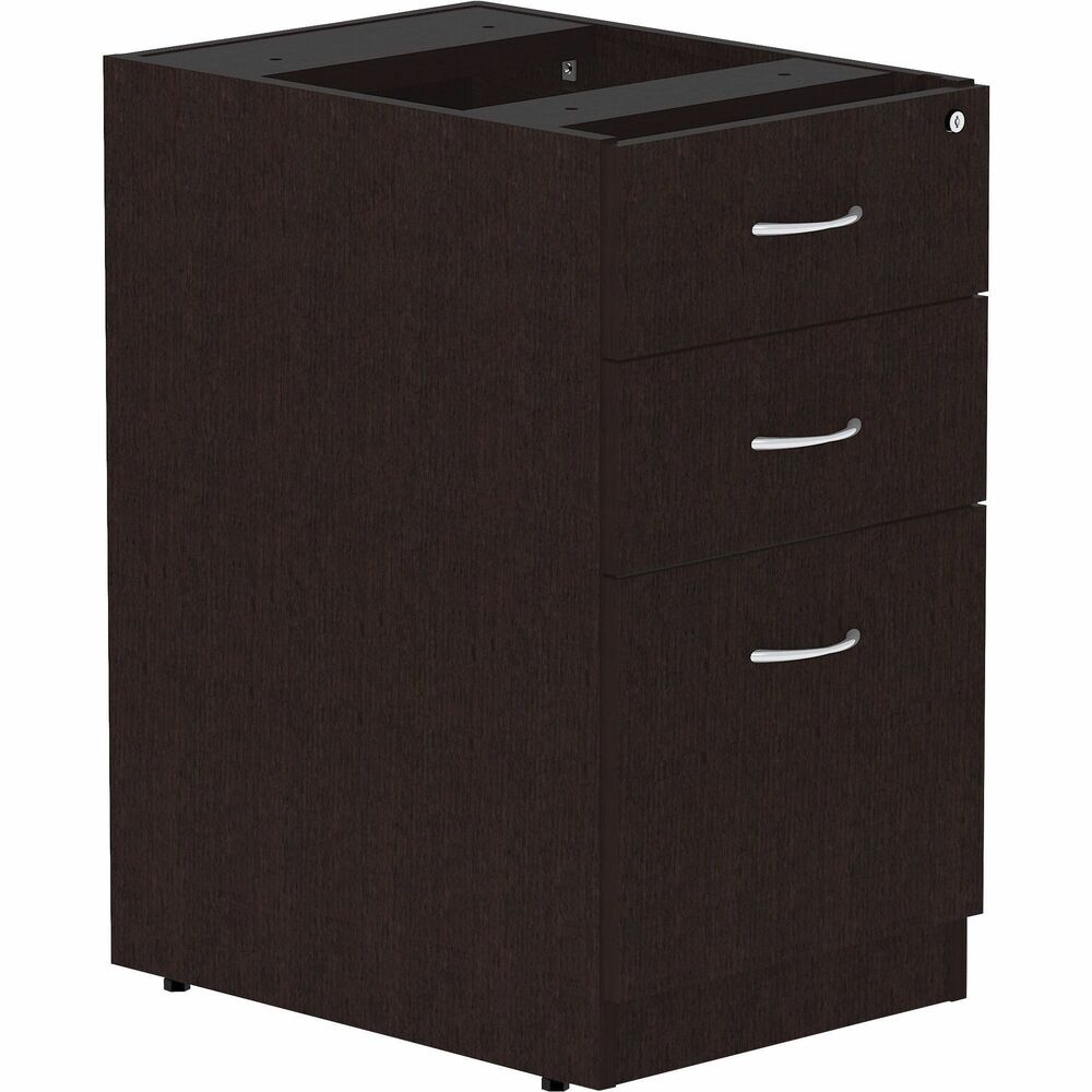 Image of Lorell Pedestal, Laminate, Fixed, B/B/F, 16"x22"x28-1/4", EPO