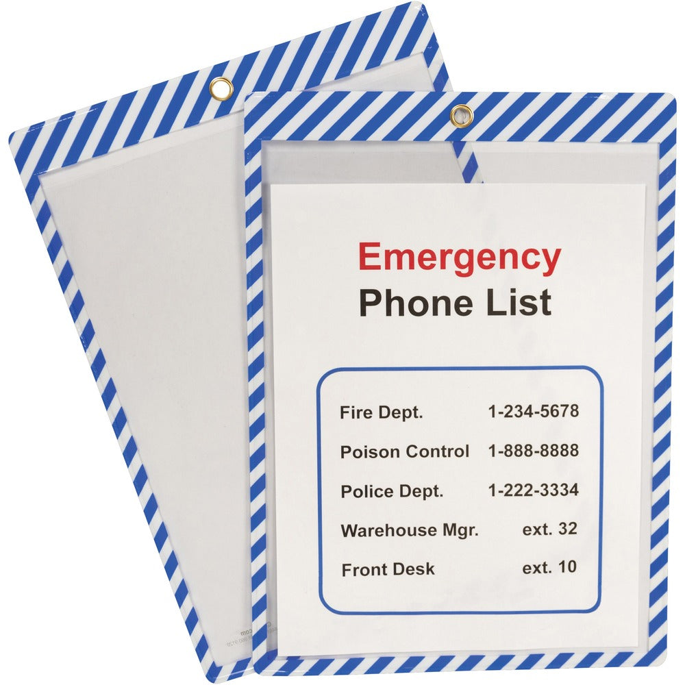 Image of C-Line Shop Ticket Holder, 9-3/4"Wx13-3/5"Lx1/10"H, 25/BX, BEWE