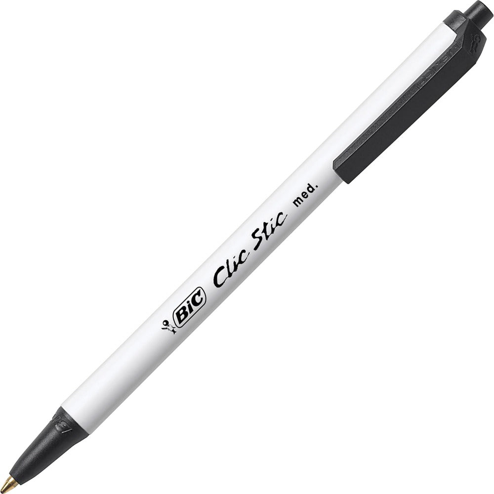 Image of Bic Ball Pen, Retractable, 1.0mm, 60/BX, BK