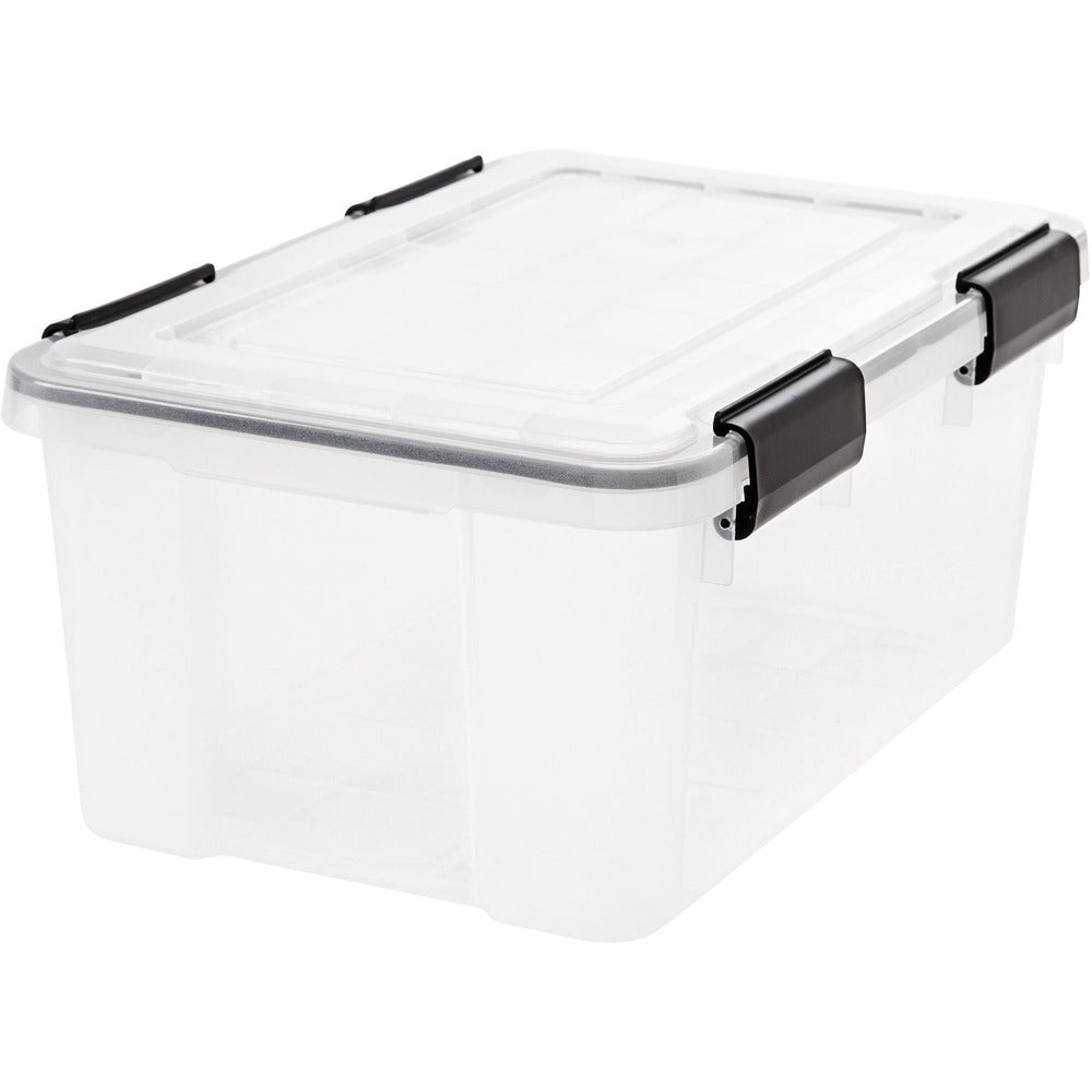 Image of Iris Storage Tote, 19 Quart, 17-1/2"x11-3/4"x7-9/10", 6/CT, CL