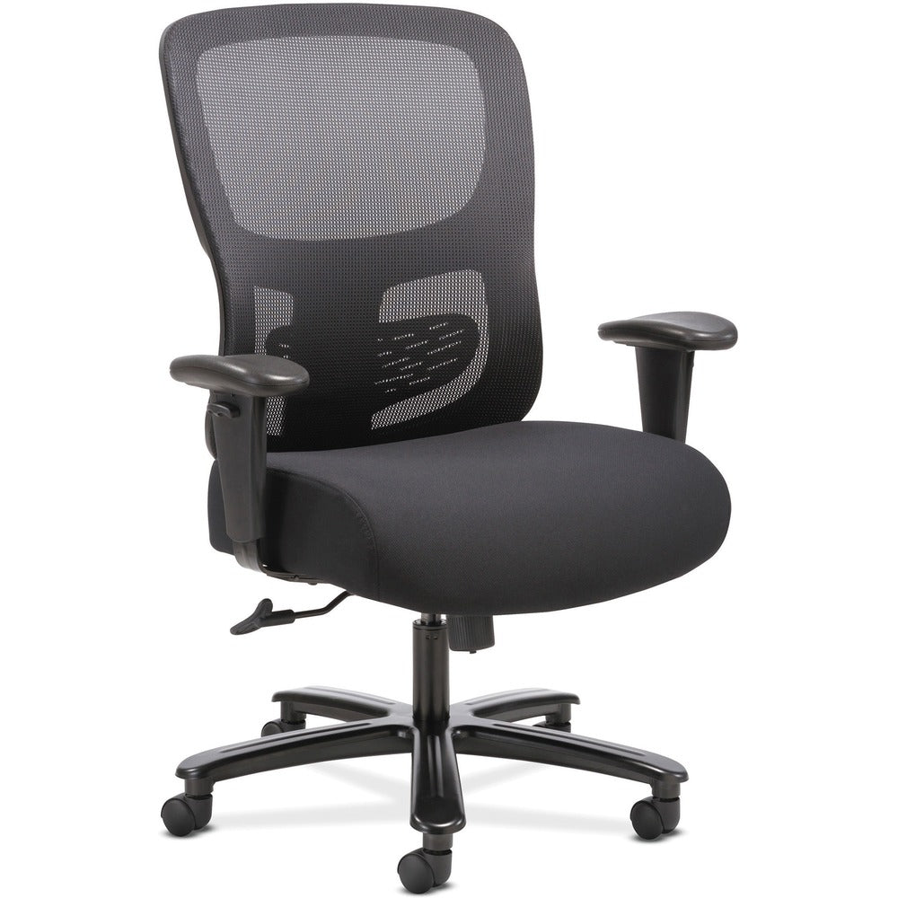 Image of HON Task Chair,Big&Tall,Mesh Back,30-1/3"x30-1/3"x42-9/10",BK