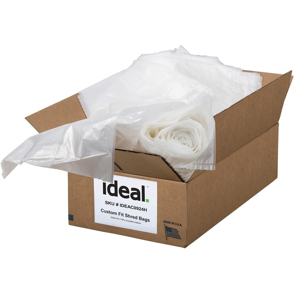 Image of Ideal Shredders Shredder Bags,f/5009,40"x14"x58",79gal,45/CT,CL