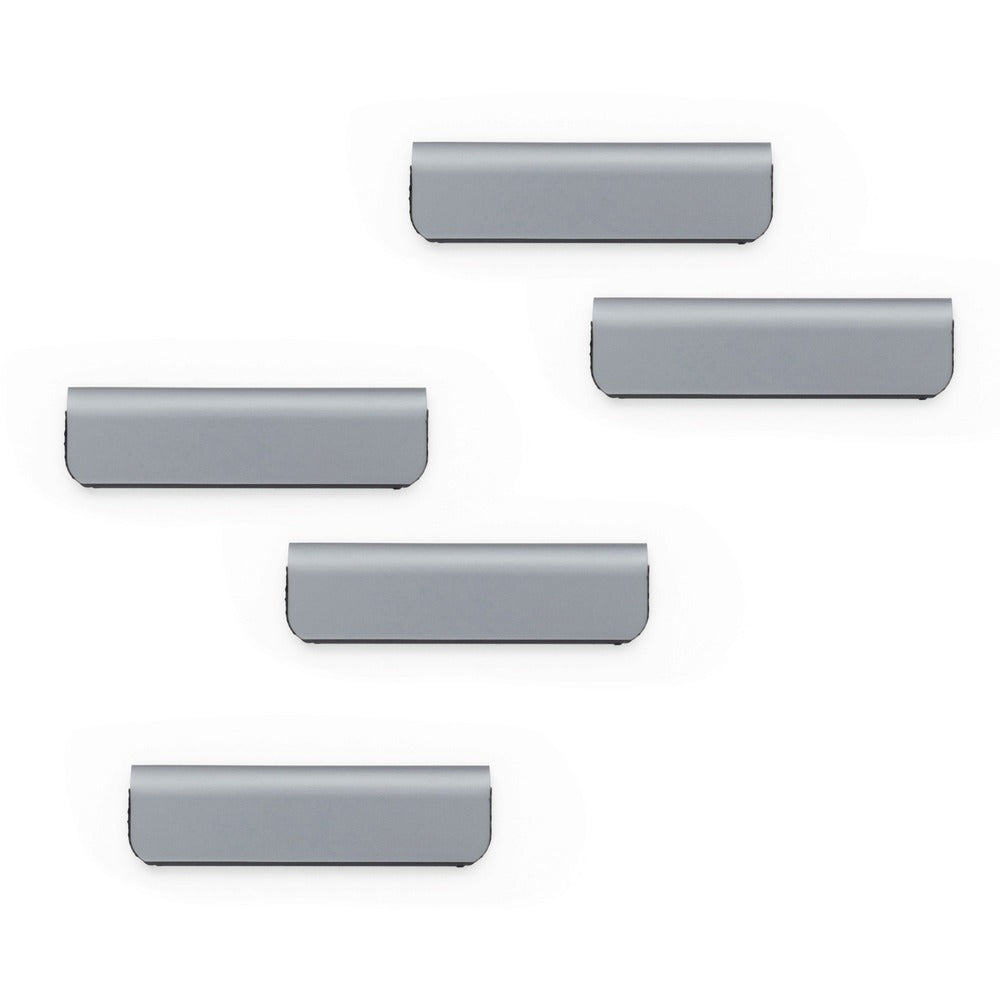 Image of Durable Office Products Clip, Magnetic, 2-3/8"Wx5/8"H, 10/PK, Silver